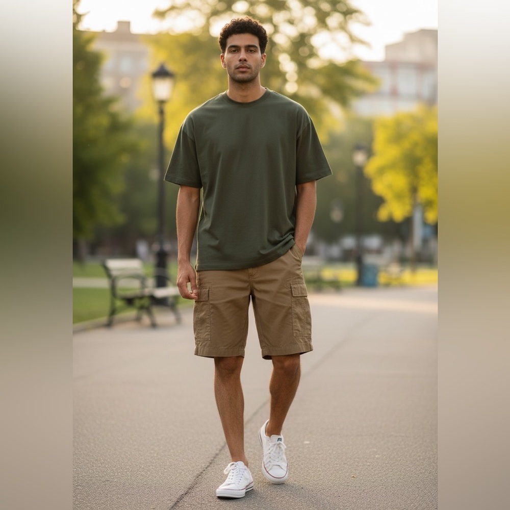 Men’s Eddie Bauer cargo shorts in size 42